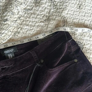 Jones New York PURPLE, velvet like material.